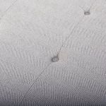 Wide Tufted Round Storage Ottoman