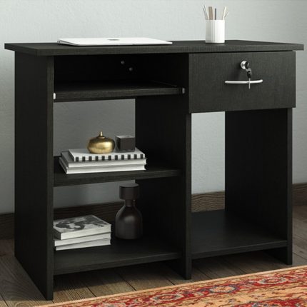 Wooden Black Computer Desk