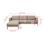 Fatima Furniture Sofa Dimensions