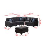 Fatima Furniture Sofa Dimension