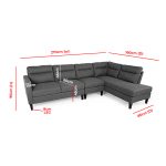 Fatima Furniture Sofa Dimension