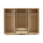 6 Door Manufactured Wood Wardrobe Cabinet