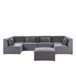 Basinger 7-Piece Modular Sofa Fatima Furniture