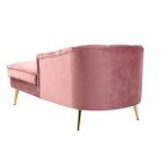 Bravich Velvet Upholstered Chaise Lounge