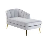 Bravich Velvet Upholstered Chaise Lounge