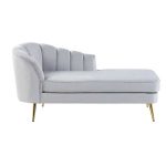 Bravich Velvet Upholstered Chaise Lounge