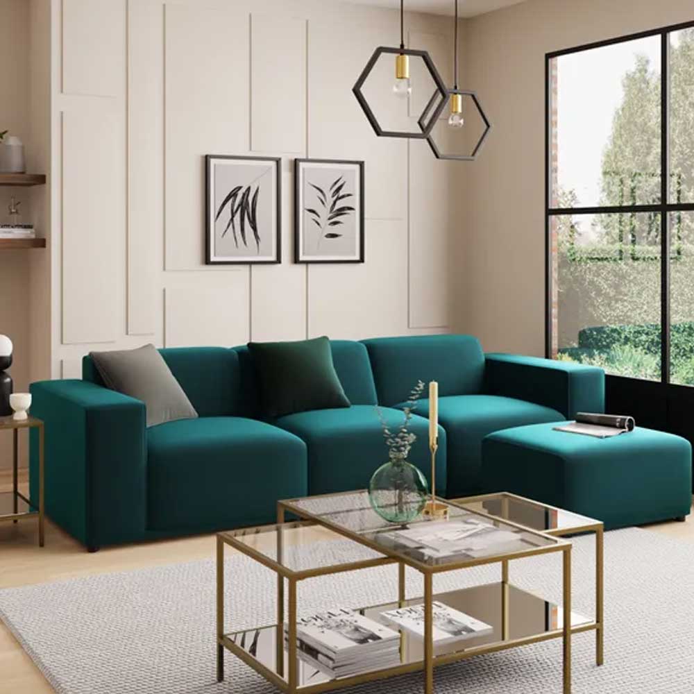 Carlos-Blue-Velvet-Modular-Sofa-1 Carlos Blue Velvet Modular Sofa
