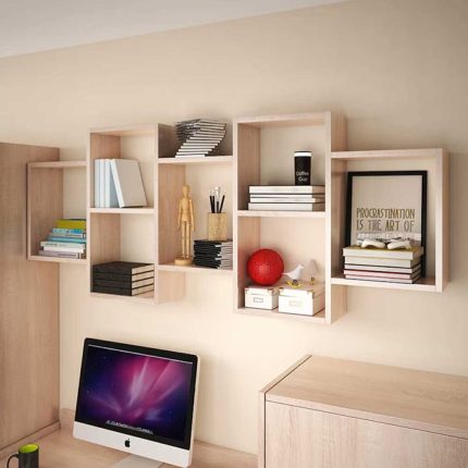 Fatima Furniture Beraun Wall Shelf