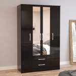 BAF Furniture Linch 4 Door Wardrobe