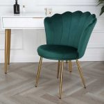 Fatima Furniture Velvet Accent Chair