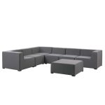 Haisleigh 7-Piece Upholstered Sectional Sofa