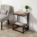 Modern Coffee Table With Steel Frame