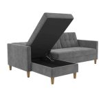 Rectangle Ottoman Width Storage