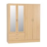 Sayville 4 Door Wardrobe