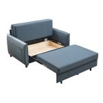 Loveseat Sofa with Convertible Sofa Bed 4