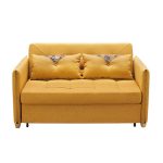 Loveseat Sofa with Convertible Sofa Bed