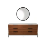 Velador 6 drawer Dresser